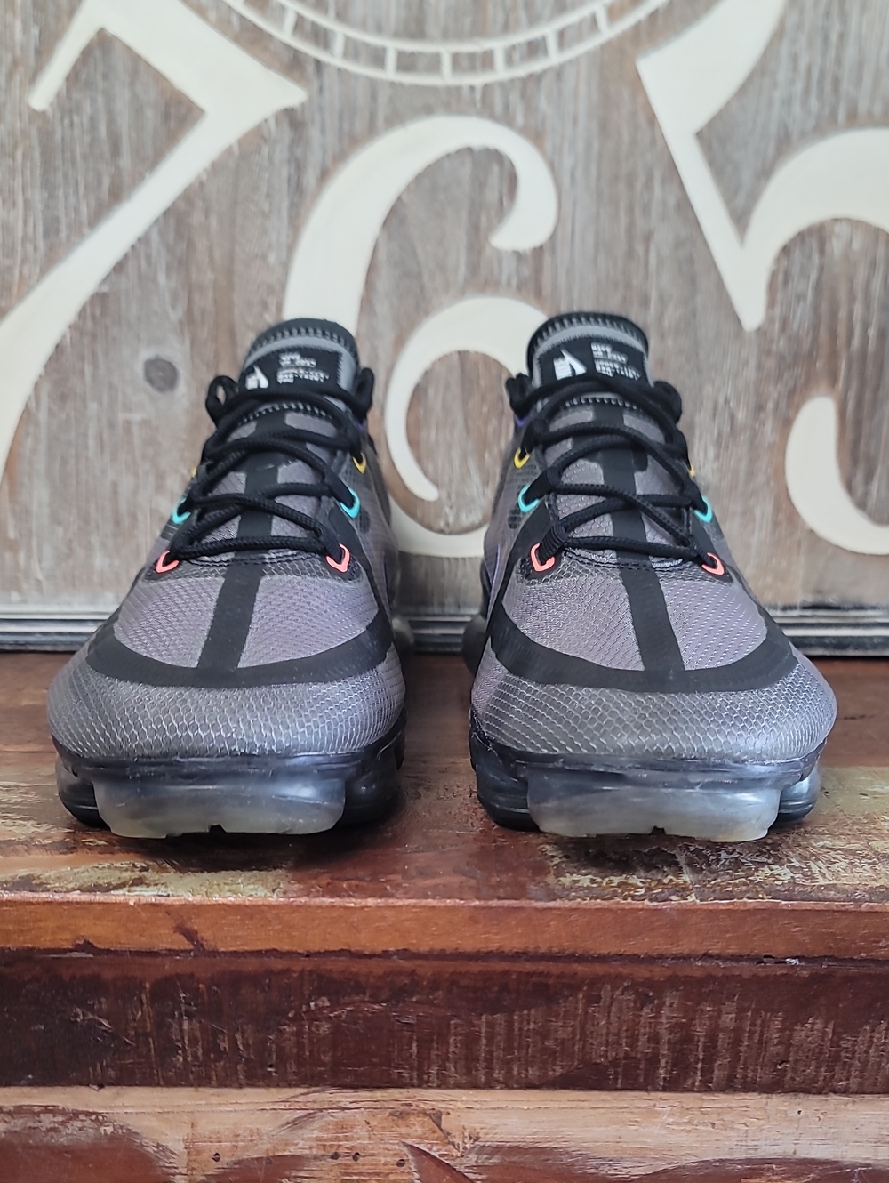 Nike Air VaporMax 2019 SE 'Wind Breaker' Mens 10.5 Good Condition Fast Shipping - Picture 4 of 16